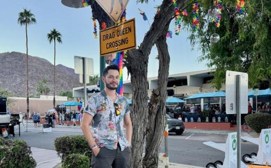 Jake Graf in Palm Springs