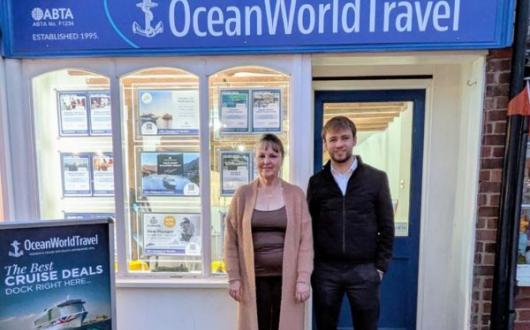 Michele Dance and Calan Godfrey