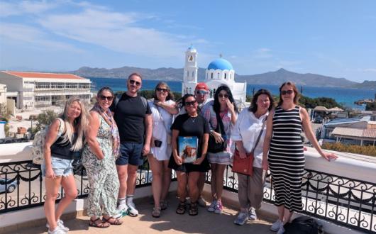 Olympic Holidays fam group in Agistri