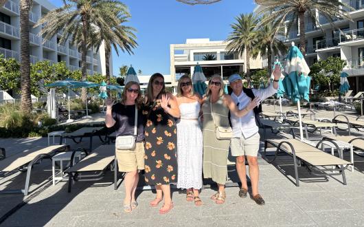 Agents on the TTG Luxury Journey to Bradenton