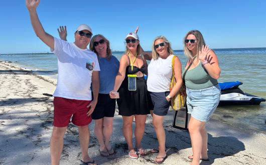 Agents on the TTG Luxury Journey to Bradenton, Florida