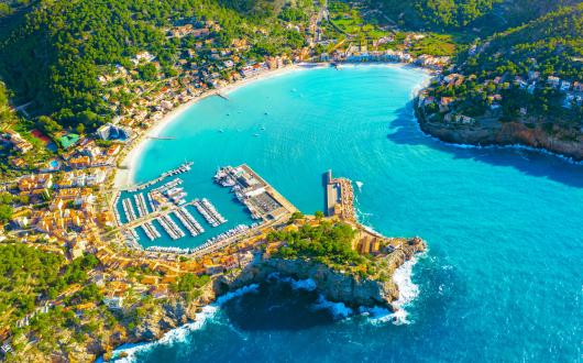 Port de Soller in Majorca
