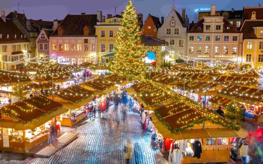 Tallinn is one of Jet2's nine Christmas market destinations