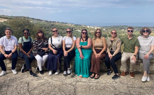 The TTG Sustainable Travel Ambassadors in Crete at the Agreco Farm