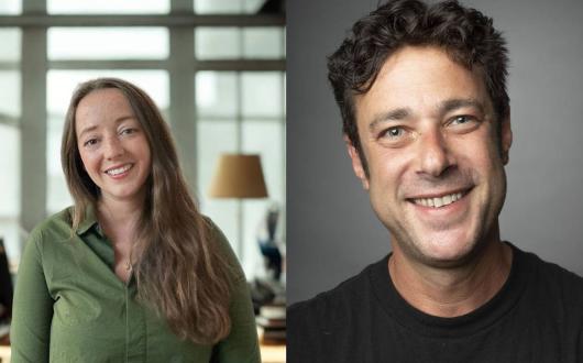 Heather Witten and Jesse Lepow