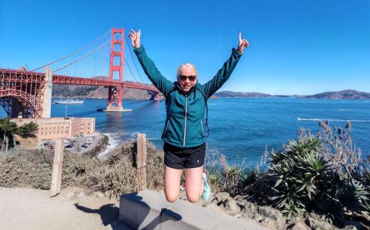 Travel Counsellor Katrina McMullan in San Francisco