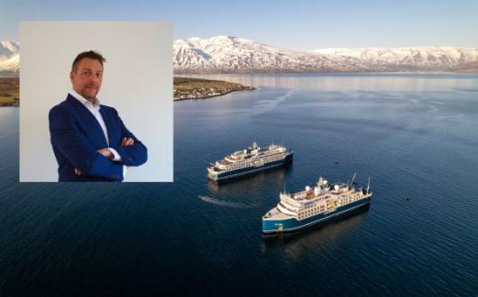 Mario Bounas with Swan Hellenic ships