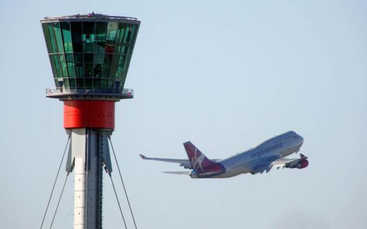 Heathrow control tower