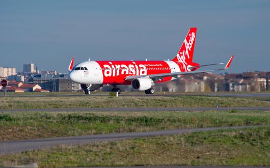 Air Asia aircraft