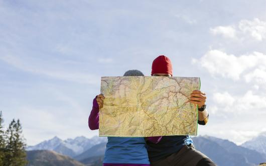 Adventure couple (stock)