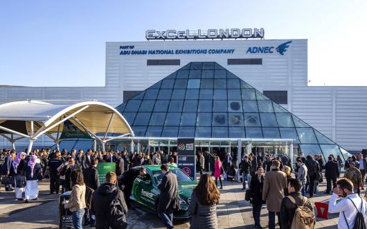 WTM 2014 - ExCeL exterior