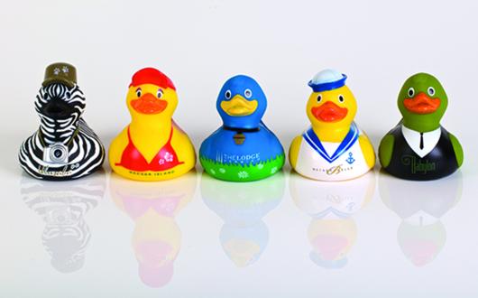 Virgin limited edition ducks