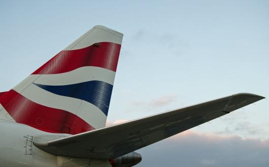 British Airways (BA) tailfin