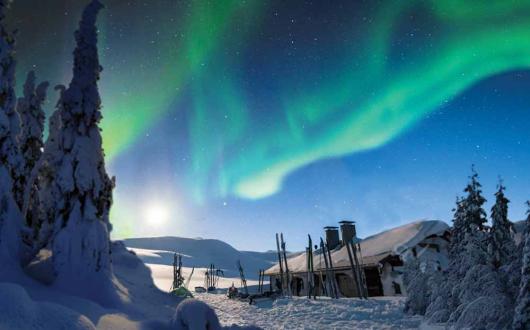 Lapland northern lights