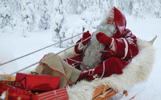 Meeting Santa Claus