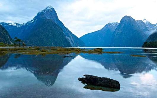 New Zealand Mountains Lake