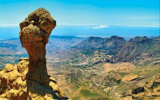 Gran Canaria geological rock formation