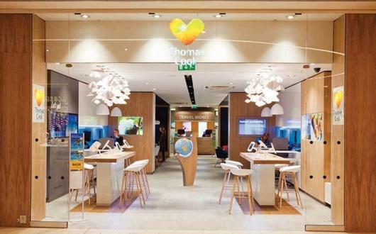 Thomas Cook Lakeside Concept store