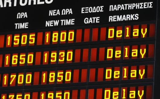 Greece, flight delay, strike