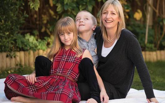 Karen children Lauren and Alex