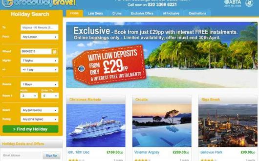 Broadway Travel Site