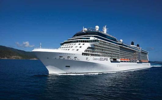 Celebrity Cruises Eclipse Aerial