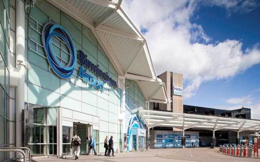 Birmingham Airport Terminal Frontage