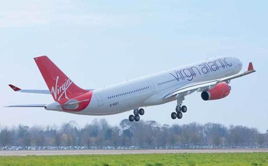Virgin Atlantic A330 take-off