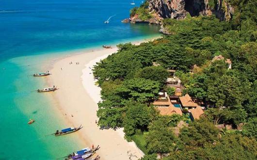 Aarya two villas from above