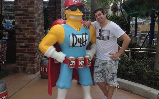 Duff Beer Man Universal Orlando