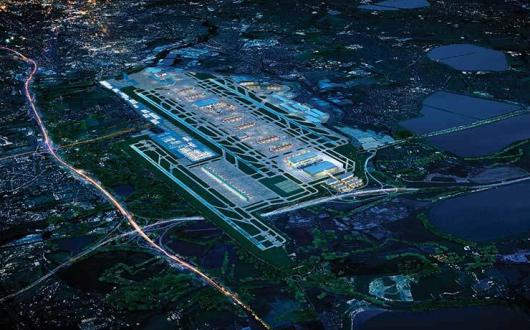 HEATHROW 3rd runway night design