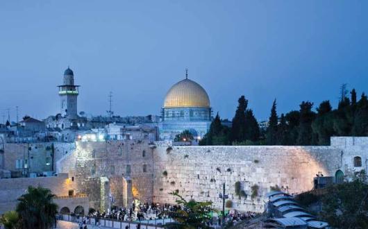 Jerusalem---Dome-&-Western-Wall-Evening.jpg
