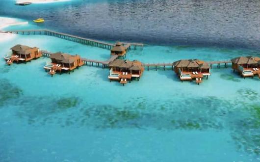 Sandals over the water suite Caribbean