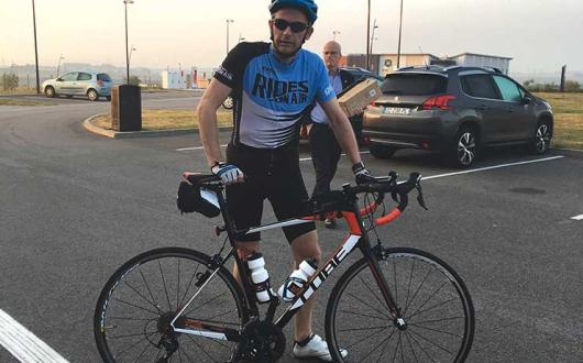 London to Paris bike ride