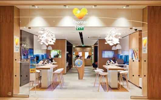 Thomas Cook Lakeside concept store
