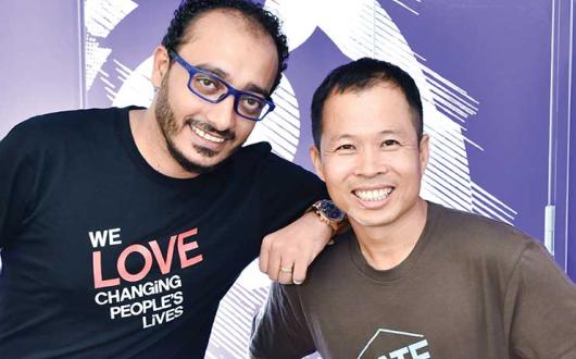 Sem Sem Saied and Bopha Sok, G Adventures