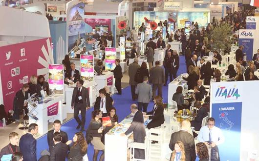 WTM 2016 day two busy atrium