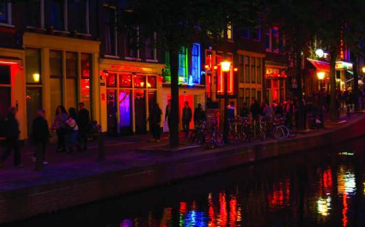 Amsterdam's red light district