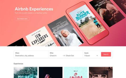 Airbnb website November 30, 2016