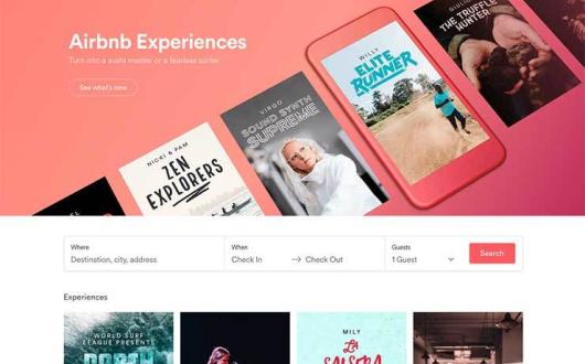 Airbnb website November 30, 2016