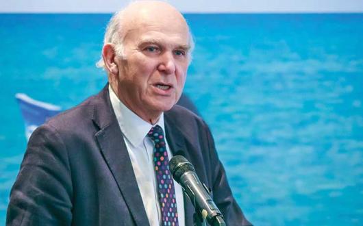 Vince Cable Aito conference Jordan