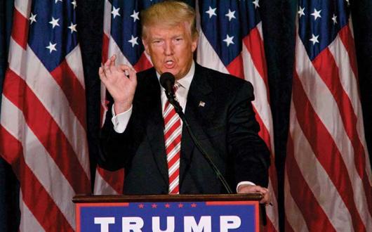 Donald Trump on the election circuit iStock-599958670