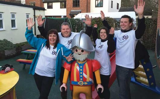 Premier Travel charity playground