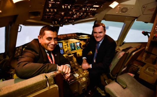L2R - Lord Ahmad Aviation Minister and Phil Ward Managing Director of Jet2.jpg