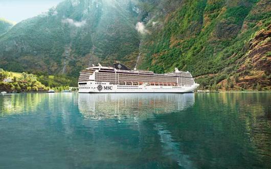 MSC Magnifica has arrived in France