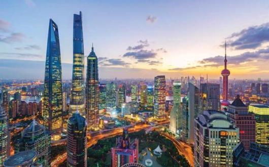 Shanghai skyline iStock-614703754