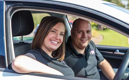 Claire and Stewart from Holiday Extras