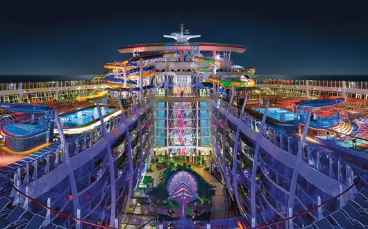 Top deck Royal Caribbean