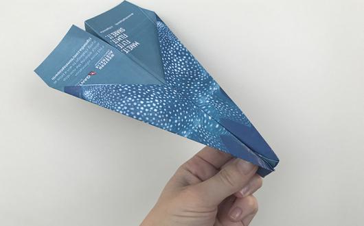 Paper Plane Qantas TWA