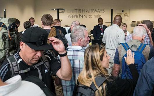 BA flight cancellations. Credit: Getty Images